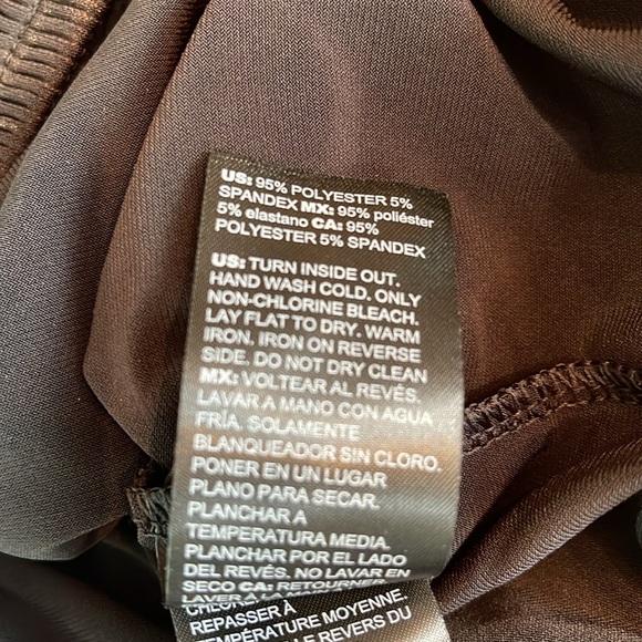 WHBM MATTE DUAL NECKLINE JERSEY KIMONO TOP - Picture 11 of 11